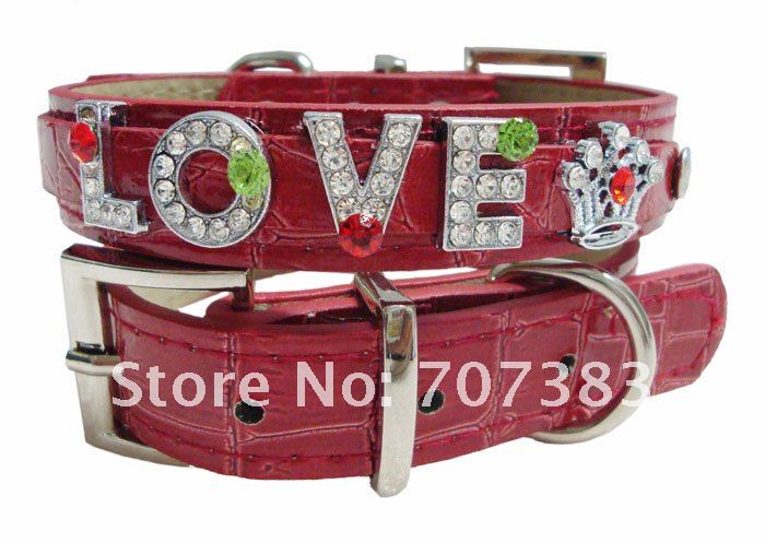 Brand-New handmade diy pet collarwith Letters name