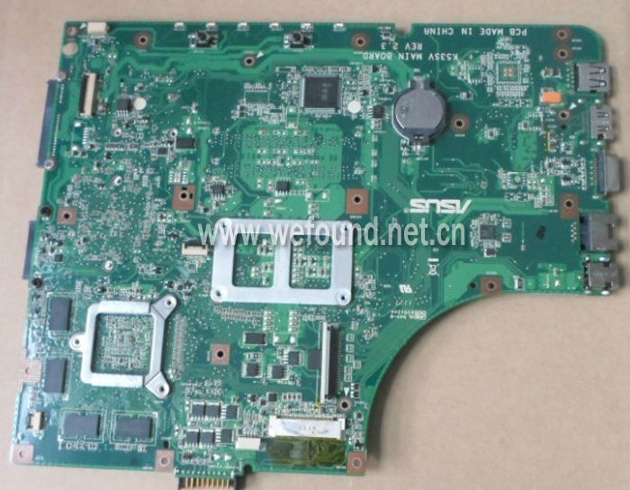 Per asus k53sv a53sv x53sv scheda madre del computer portatile, bordo systerm, mainboard