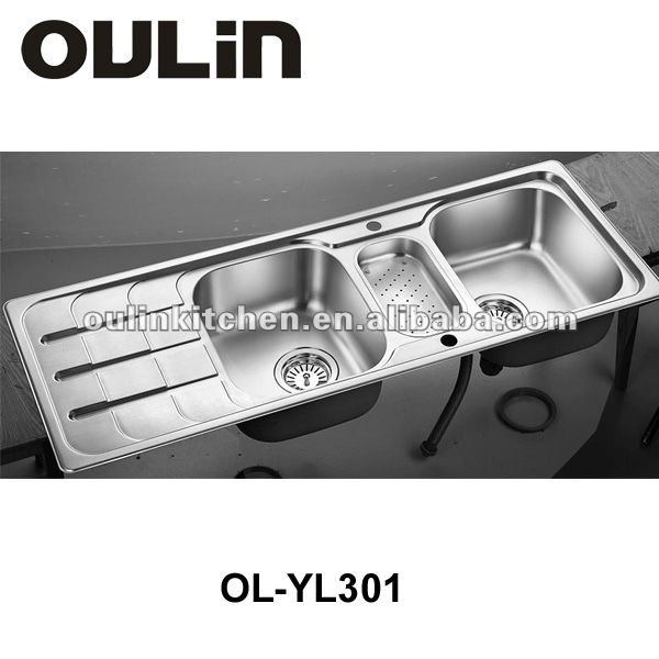 built-in drainboard kitchen sinks, View built-in drainboard kitchen ...