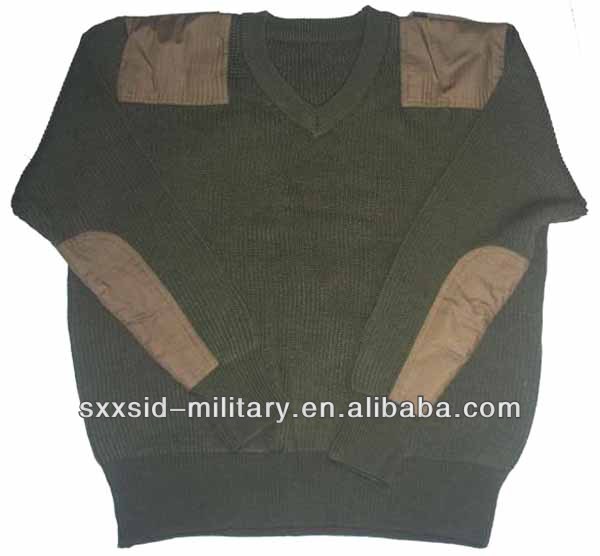 イギリス空軍ウール/アクリルクルーネック軍のセーター仕入れ・メーカー・工場
