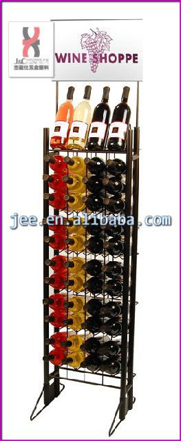 Christmas Promotion Eiffel Red Wine Display Rack/OEM Shop Decorative Metal Whisky Liquor Display Holder/Wine Display Stand