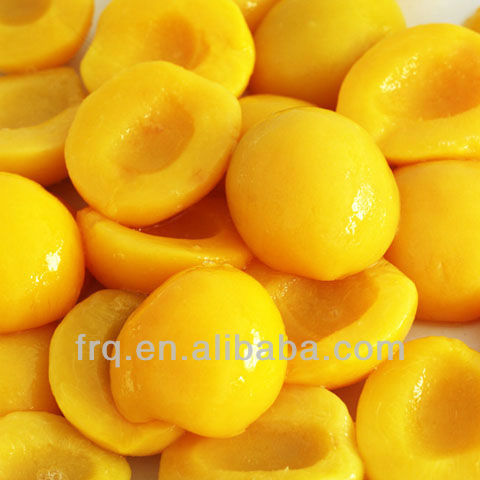 canned yellow peach in syrup
