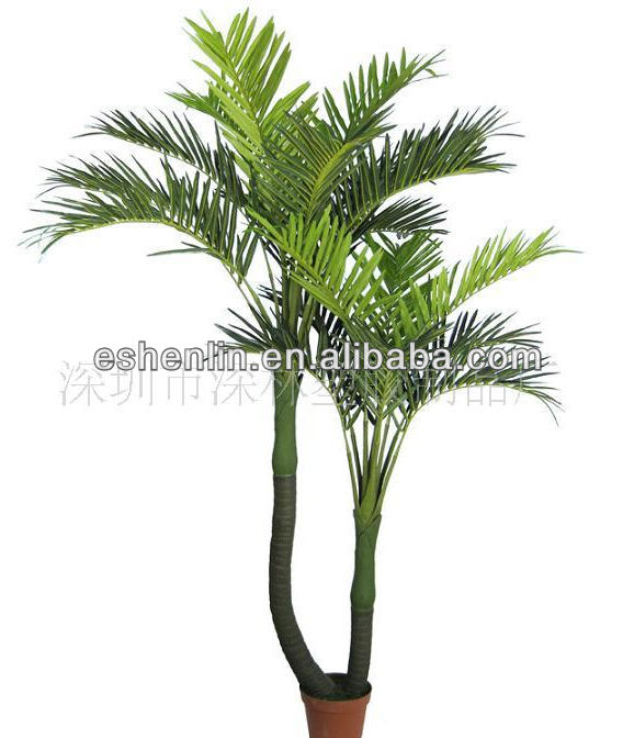 potted fake coconut tree,sago palm tree artificial silk tree