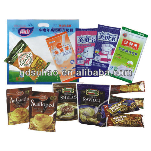 Standing Up Aluminium Foil Pet Food or Snack Food Plastic Bags