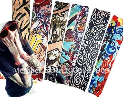 This tattoo sleeve can counter hot sunshine and make you cool 