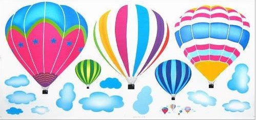 Diy removível& bal u00e3o de ar quenteà prova d'água adesivo de parede crianças Adesivos ID do Adesivos De Caminhao Qualificados ~ Diy removível& bal u00e3o de ar quenteà prova d'água adesivo de parede crianças Adesivos ID do