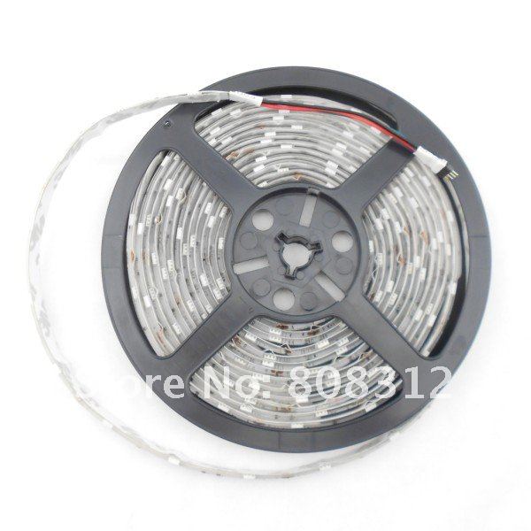Free Shipping 10M 5050 RGB waterproof Flexible Strip tape 30led/Meter + IR 24 key controller + 1 to 3 rgb connector + DC cable
