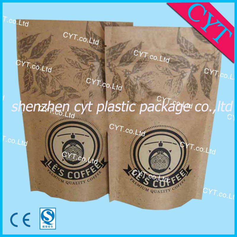 resealable aluminum foil empty tea bag