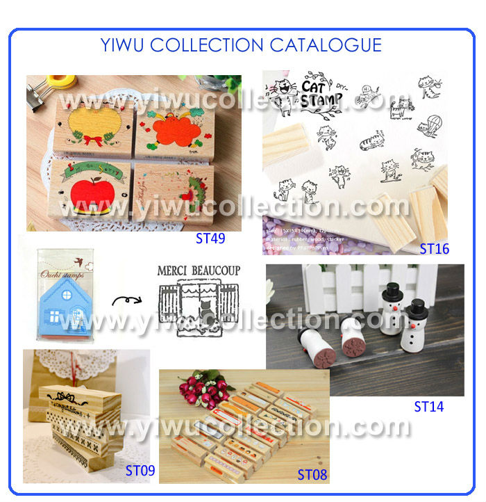 moq40セット新しいスタイルの木製のスタンプ問屋・仕入れ・卸・卸売り