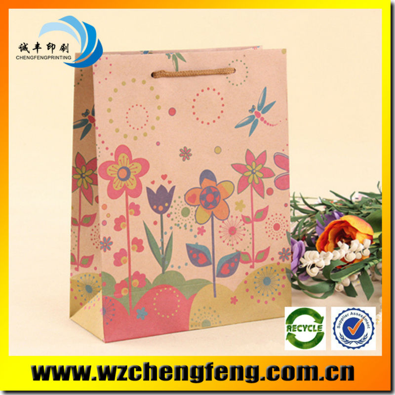 folding paper shopping bag