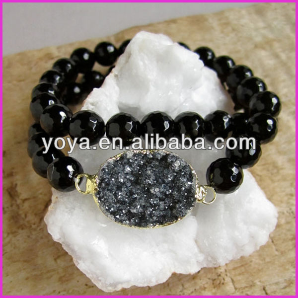 New Style Bracelet Druzy Macrame Friendship Bracelet.jpg
