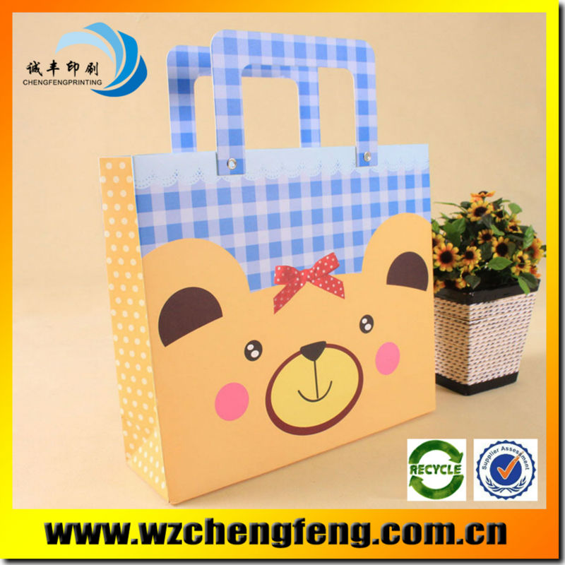 folding paper shopping bag