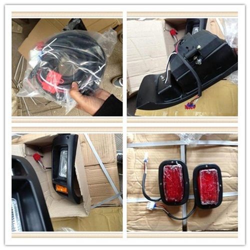 Packaging Club Car Light Kit of golf cart part
