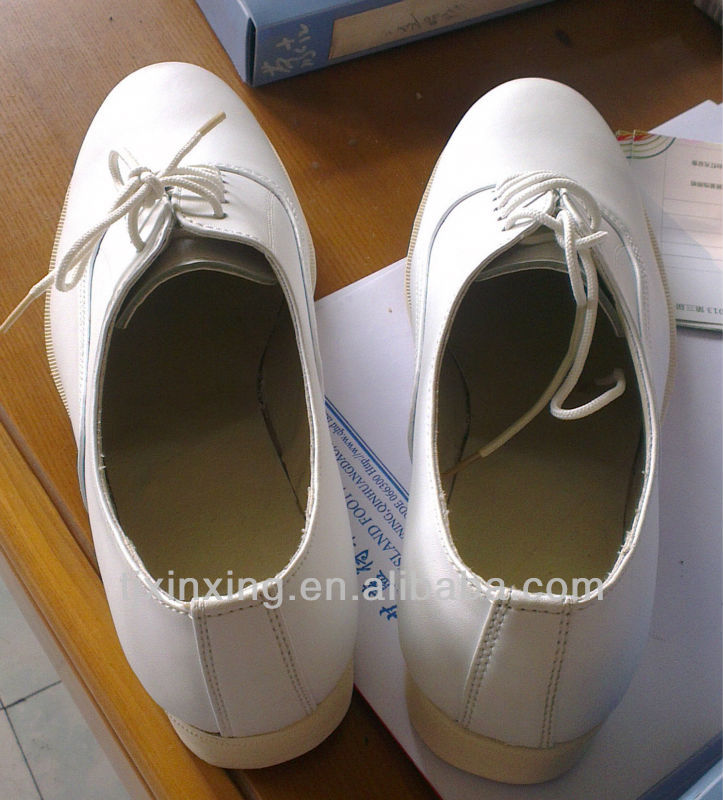 省承認されたiso品質均一礼装用の靴白、 軍事革靴仕入れ・メーカー・工場