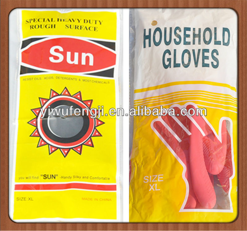 ロングスリーブラテックス手袋食器洗い/家庭用クリーニングラテックス手袋メーカー問屋・仕入れ・卸・卸売り