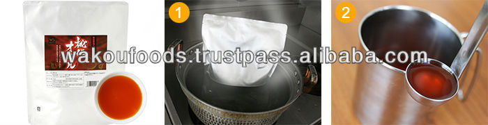 Grilled miso sauce noodle soup (AF-873) raw material soup for importer 2kg