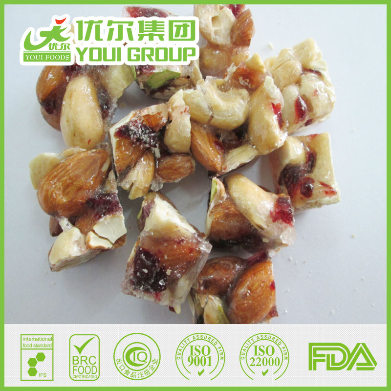 New nut crunch / crisp candy / almond crunch/ peanut crunch/ nut candy