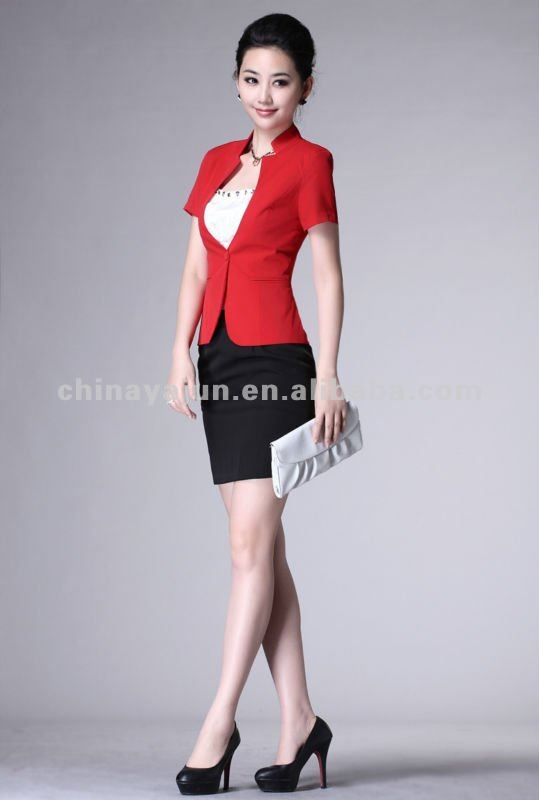 China Corea Traje Dise Para Las Damas Oficina Trajes China Corea Traje Dise Para Las Damas Oficina Trajes