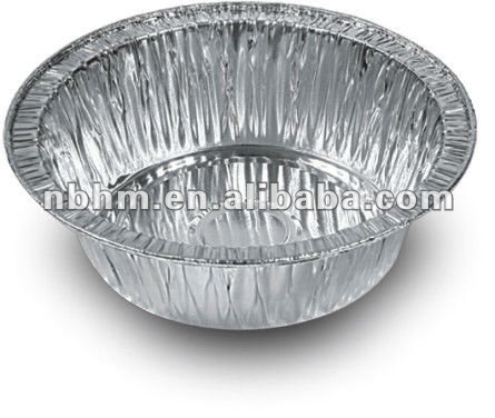 disposable aluminum foil cup with clear dome lid for bakery