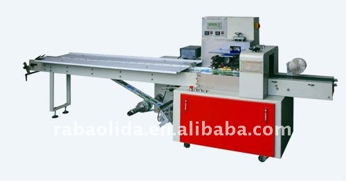 Automatic horizontal packaging machine for popsicle
