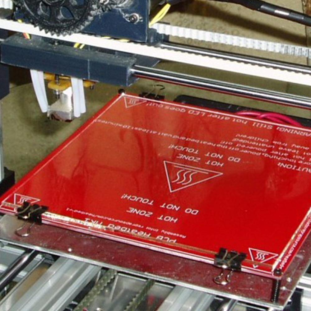Алюминиевый стол для 3d принтера 350x350x6