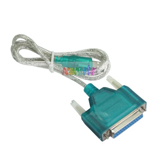 USB To Printer Cable DB25