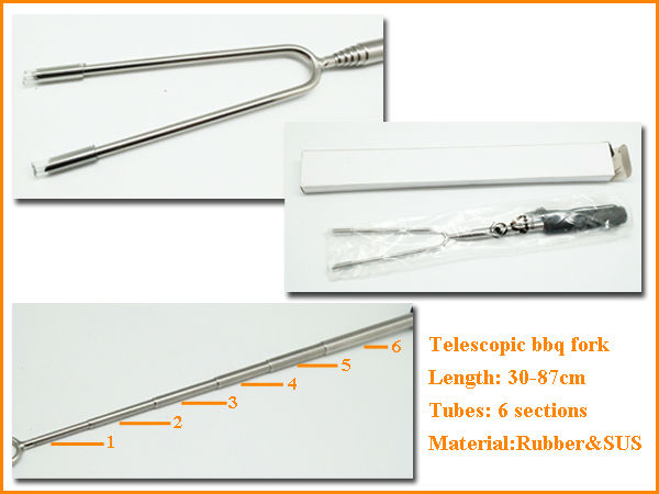 Soft handle marshmallow roasting stick