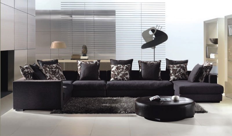 Tecido de sofá sofá de luxo para sala de estar mobiliário (a9625 ...