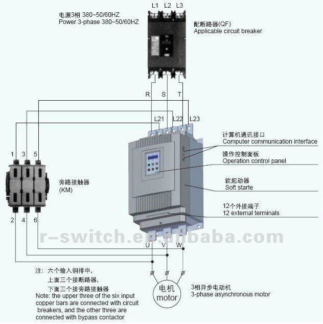 Chinesestarter 132kw/двигатель переменного тока плавного пуска/власти плавного пуска/двигатель плавного пуска/онлайн микро-силовой плавного пуска