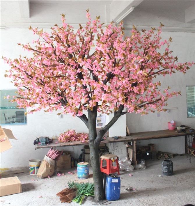 Artificial Cherry Blossom Tree For Sale/fake Flower Tree For Decoration