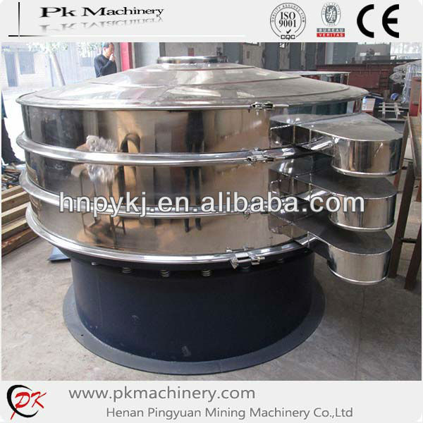 High precision vibrating sifter machine for corn starch