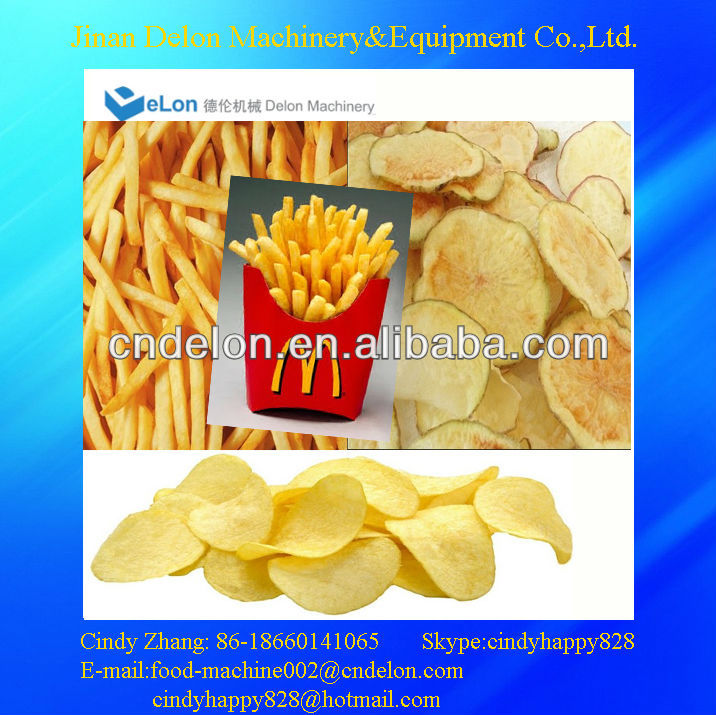 Stainless stell potato ChipsFrench fries prodution line made in china