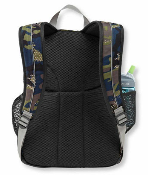 Camouflage color unique high school backpack