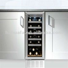 アルミ合金フレームが付いている一等級のワイン冷却装置のためのガラスドア問屋・仕入れ・卸・卸売り