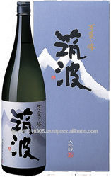 Traditional names of rice wine available in various sizes