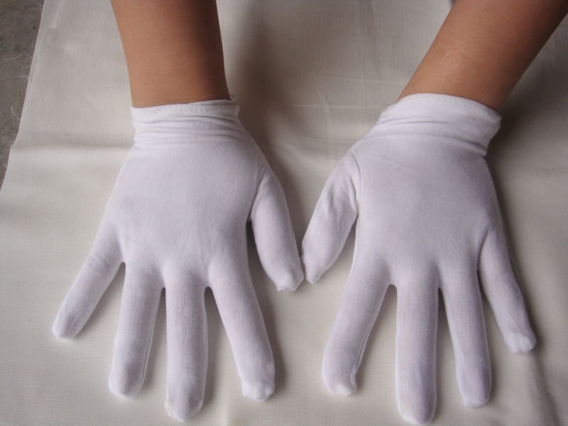 evitar Acompañar presentar Source 100% tela guantes de lycra de algodón guante de trabajo on  m.alibaba.com