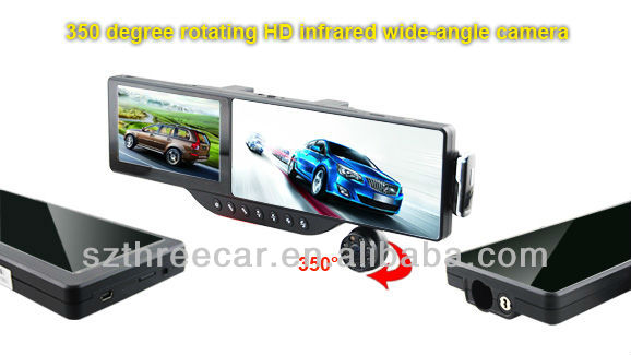 5インチgpsナビゲーション+車dvrバックミラーのbluetoothヘッドセット問屋・仕入れ・卸・卸売り