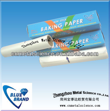 SGS&FDA certificated high temperature baking paper roll for food cooking