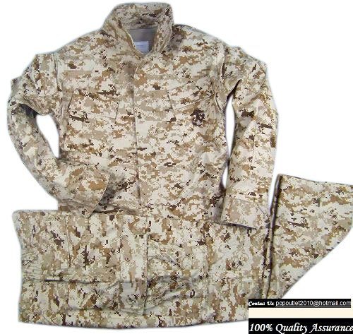 US Army digital camouflage uniforms outdoor training suits desert 