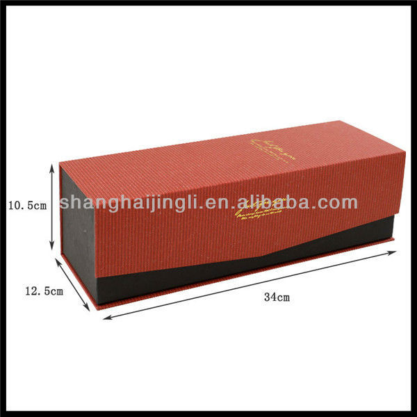 Red wine glass handmade packing boxes design
