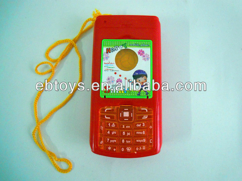 Solid color mobile phone pop-up UFO sweet toys
