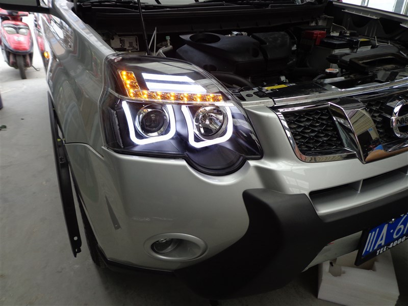 How to change headlights on a nissan x trail #2