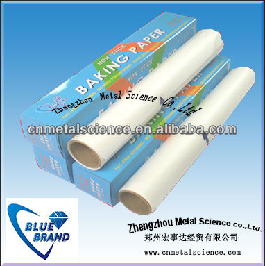 SGS&FDA certificated high temperature baking paper roll for food cooking