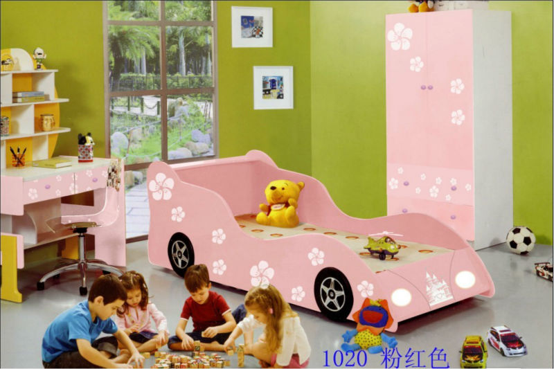 面白い車のベッドのための子供の子供の寝室の家具セット仕入れ・メーカー・工場