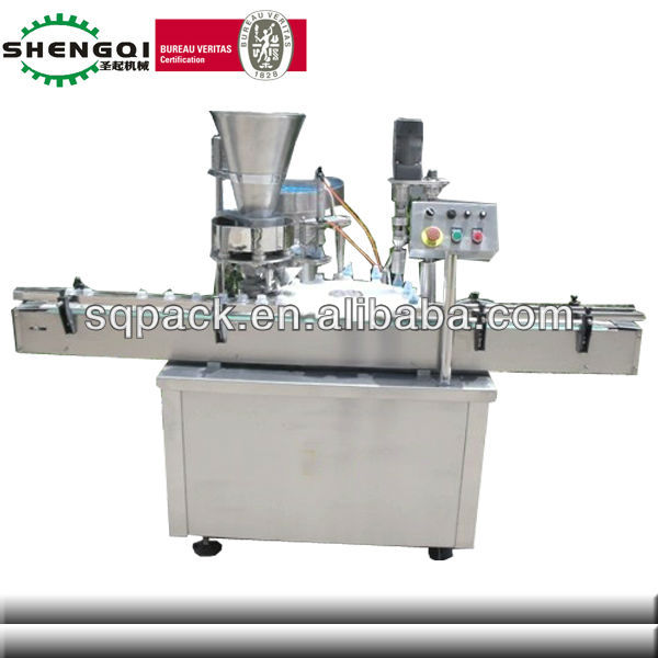 Shanghai Automatic Saffron Powder Refilling and Cap Screwing Machine