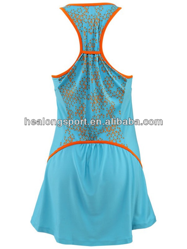 デザイナーテニスウェアオフ- ショルダースーツのドレスの女の子テニスのドレス問屋・仕入れ・卸・卸売り