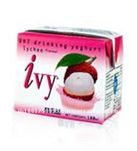 Ivy UHT Drinking Raspberry Flavoured Yoghurt 180ml