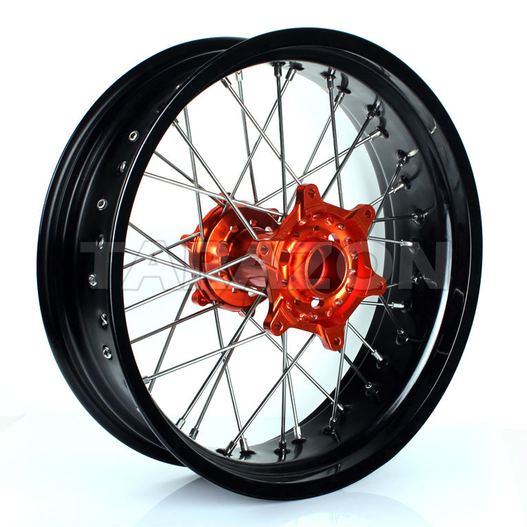 オートバイcncアルミ17インチsupermotoktm用のホイールをスポーク問屋・仕入れ・卸・卸売り