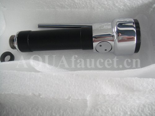 Modern pull out shower spray kitchen tap mixer