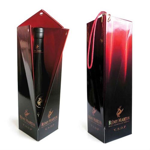 PVC window red wine box